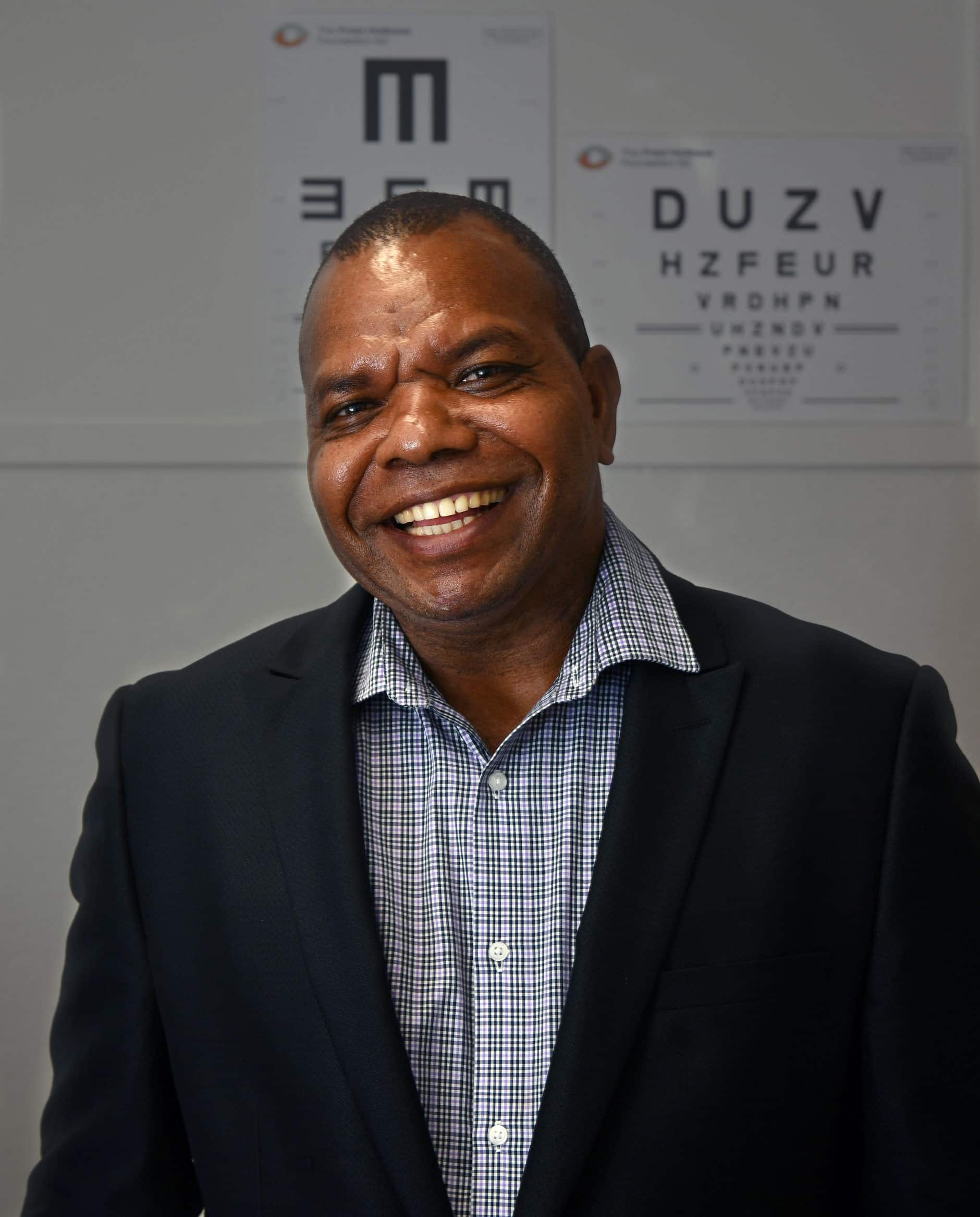 Dr Johnson Kasso, Consultant Ophthalmologist Vanuatu