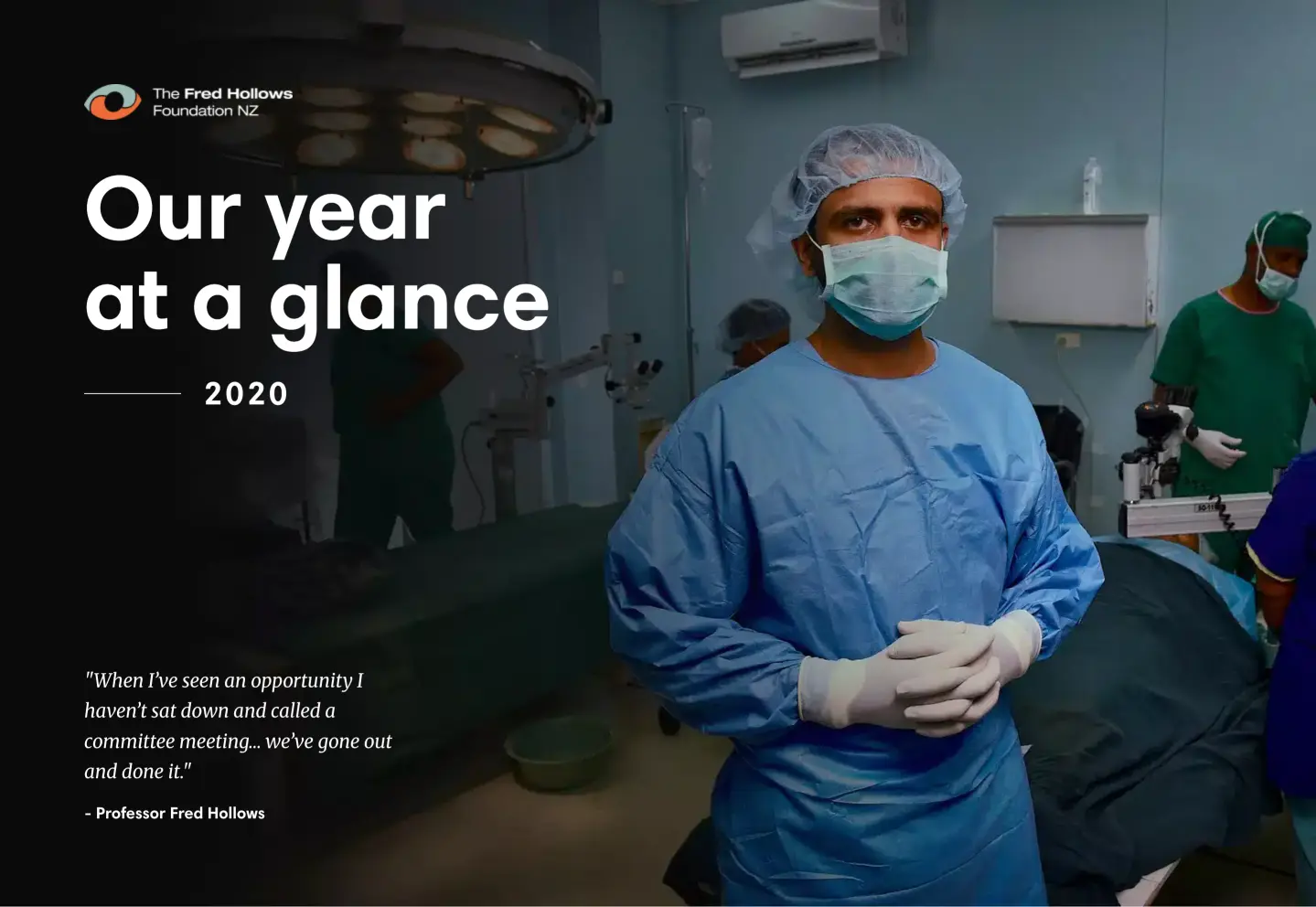 Our year at a glance 2020