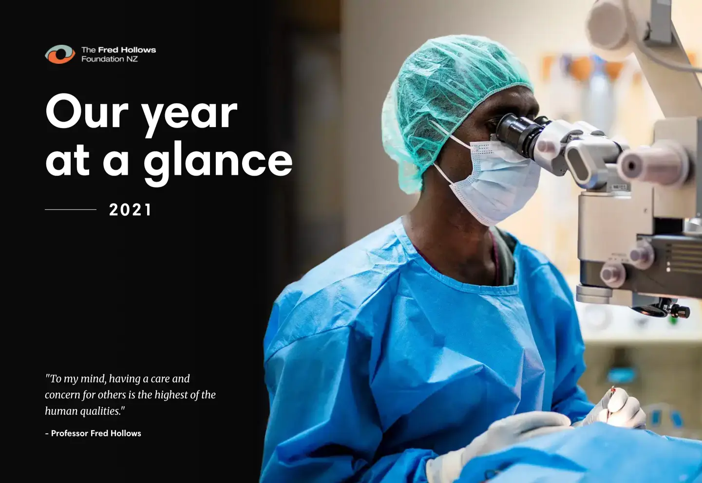 Our year at a glance 2021