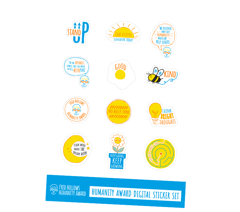 humanity award stickers thumbnail