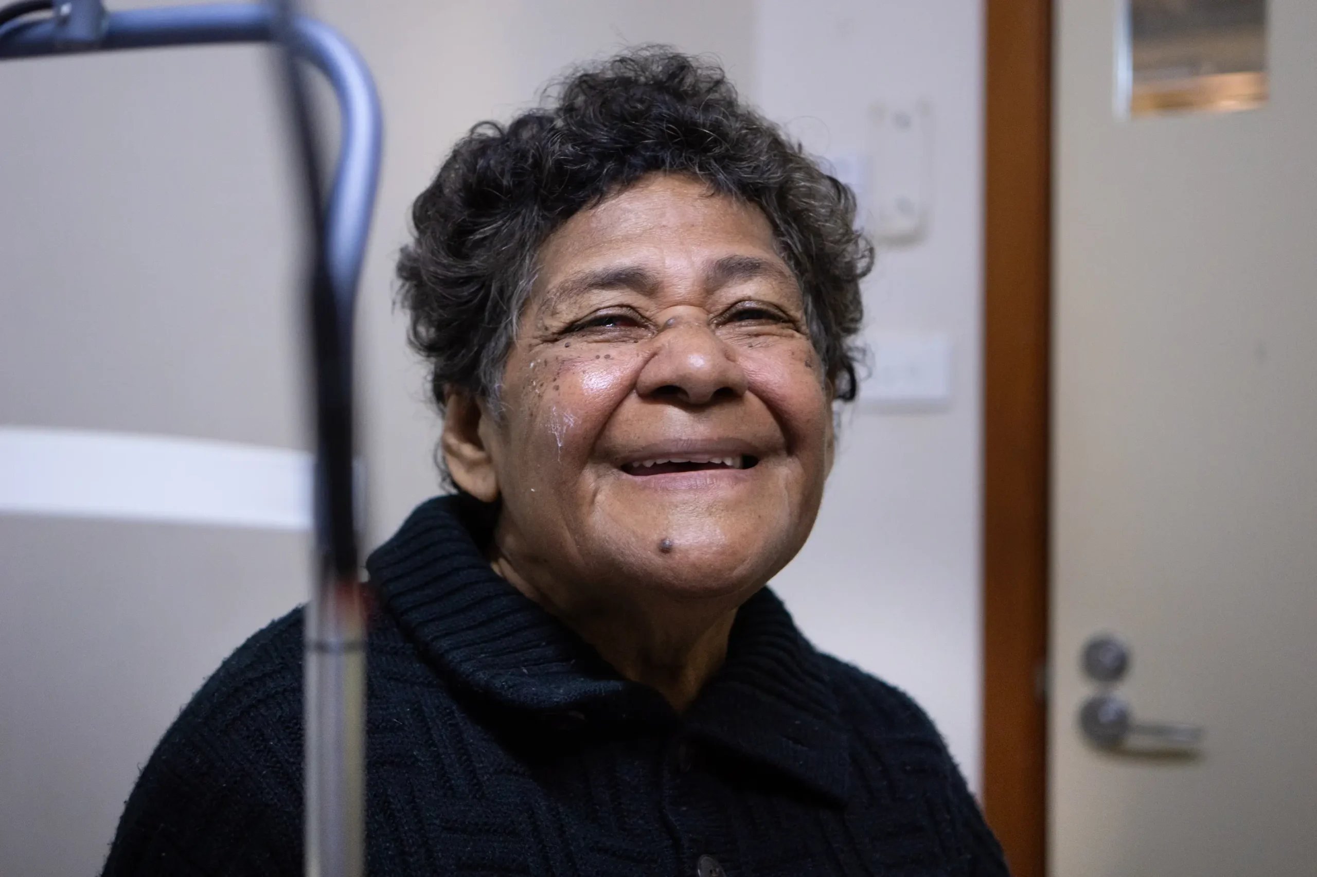Varsila smiling
