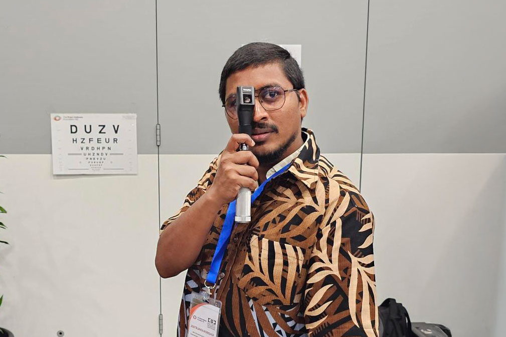 Stevenson Asadi Teaching Optometrist