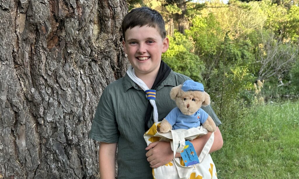 Ollie Clarke, age 10, from Palmerston North, has been named the 2025 Fred Hollows Humanity Award’s Junior Ambassador.